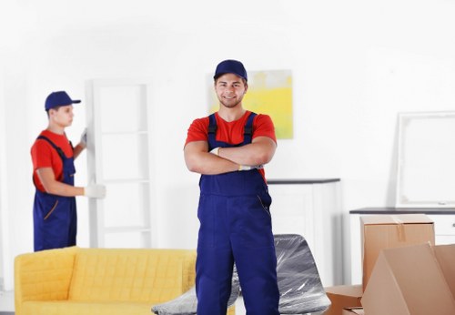 Packing service for a Canary Wharf apartment move
