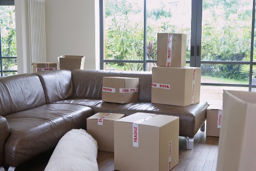 Professional van moving service in Canary Wharf