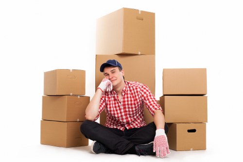 WCAG-compliant Canary Wharf moving service webpage